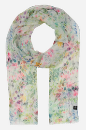 Dainty Flowers Eco-Friendly Oblong Scarf