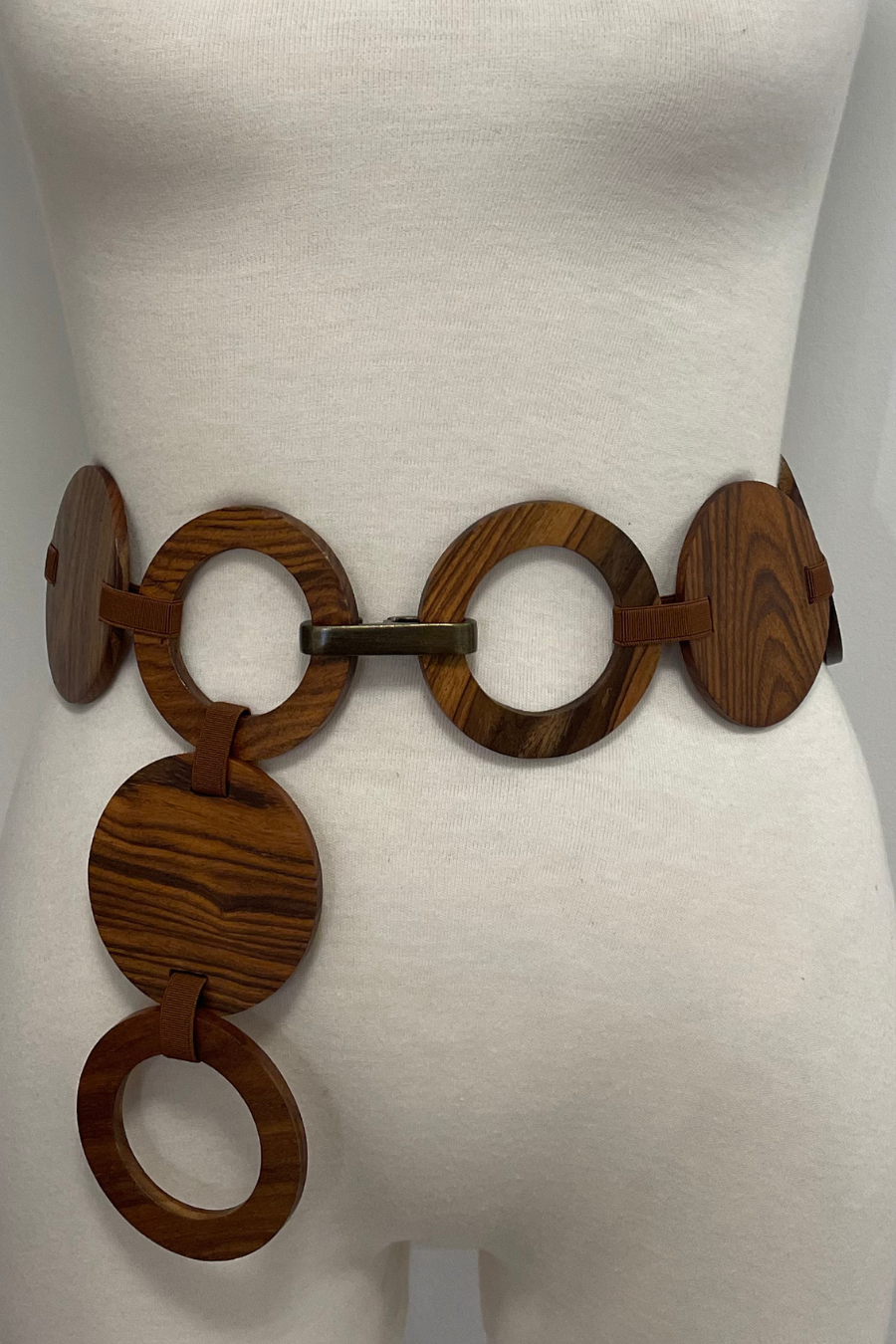 Circle/Ring Wood Belt