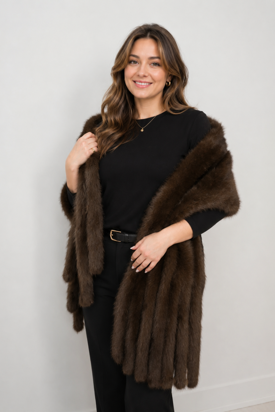 Faux Fur Wrap
