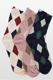 Argyle Ankle Sock