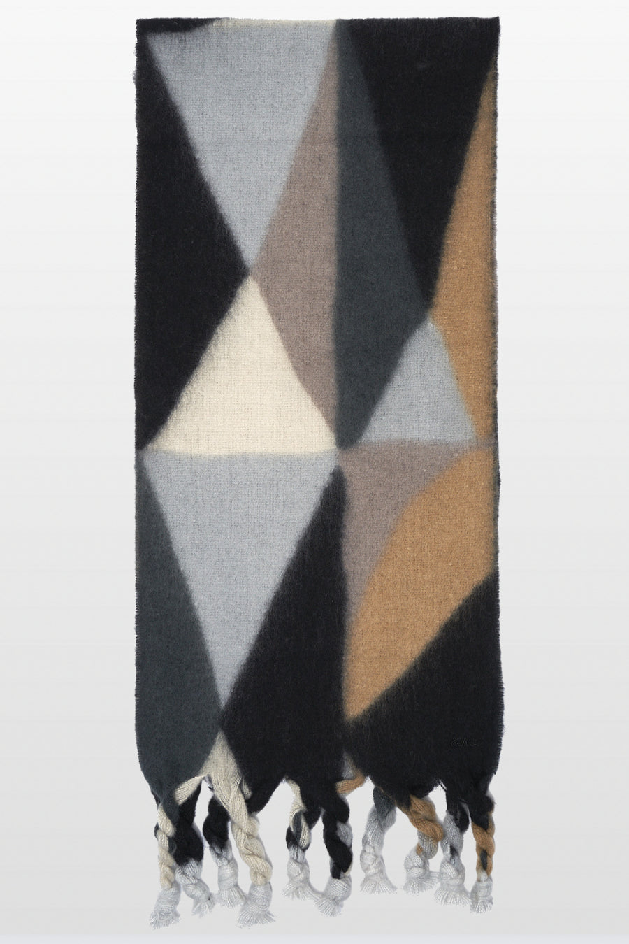Abstract Plush Scarf