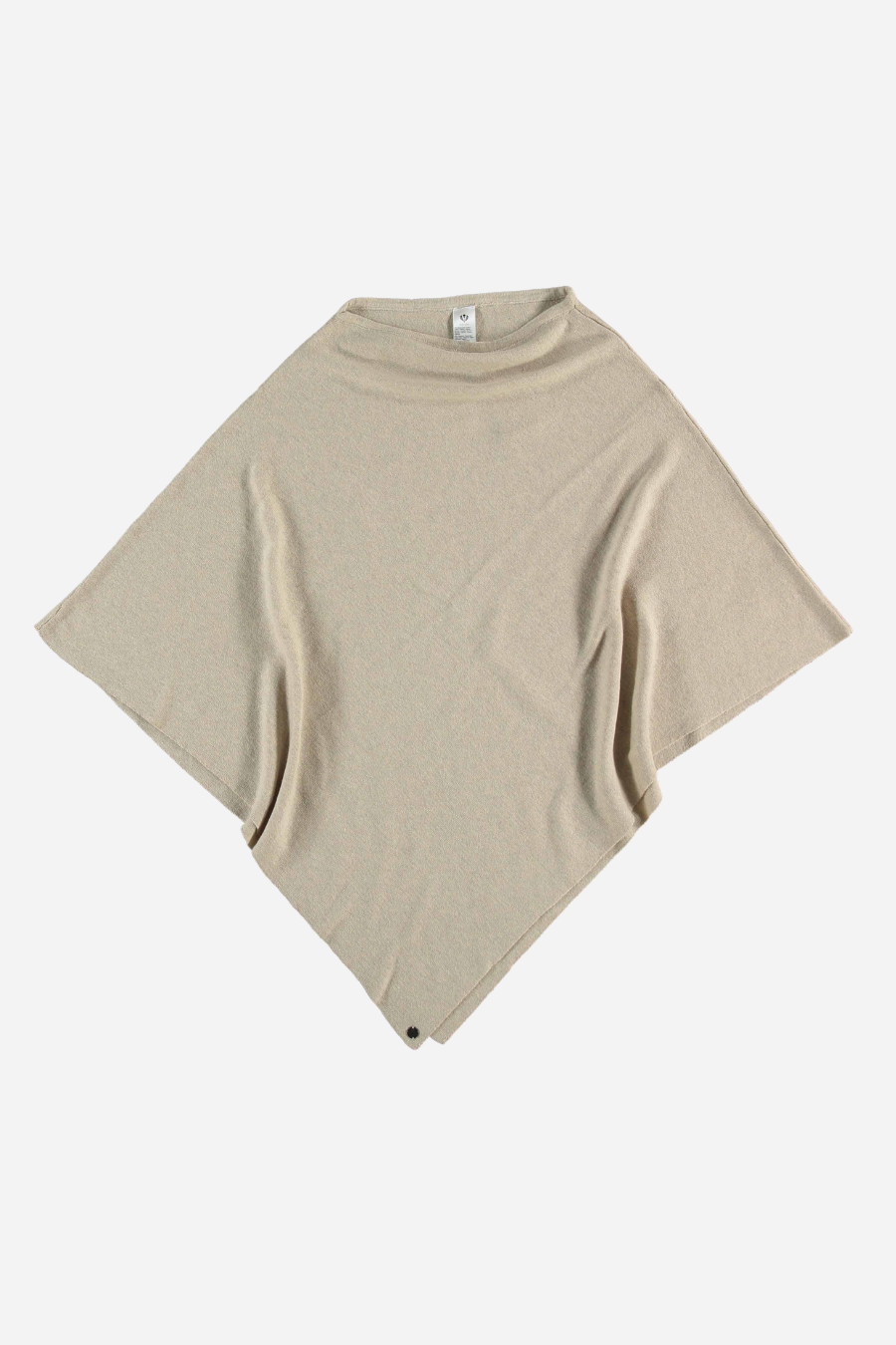 Jersey Knit Cotton Blend Poncho