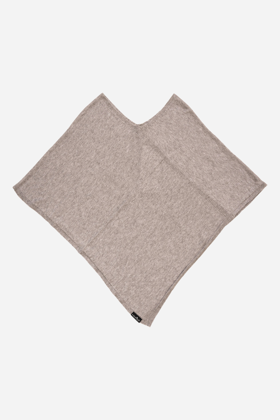 Triangle Ribbed Poncho