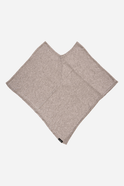 Triangle Ribbed Poncho
