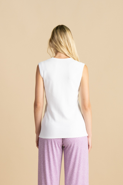 V-neck Sleeveless Sweater