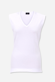 V-neck Sleeveless Sweater