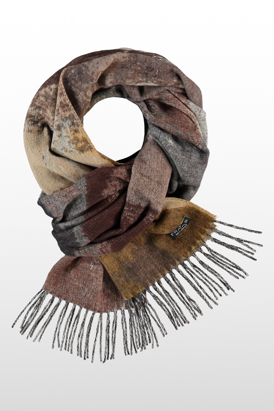 Sustainability Edition Painted Circles Recycled Scarf