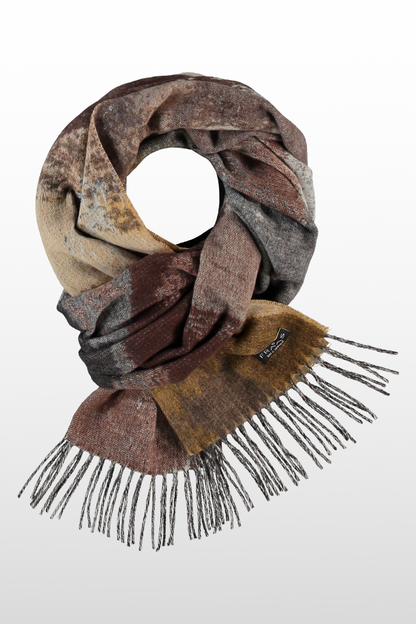 Sustainability Edition Painted Circles Recycled Scarf