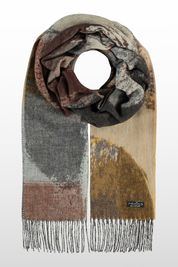 Sustainability Edition Painted Circles Recycled Scarf