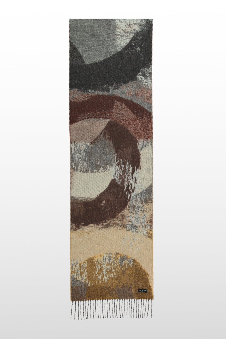Sustainability Edition Painted Circles Recycled Scarf