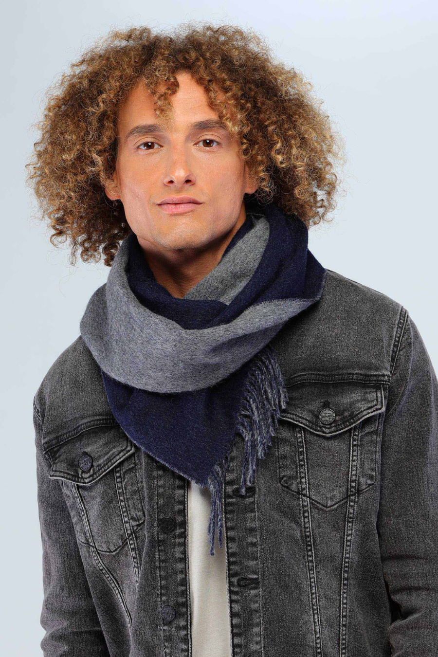 Wool & Cashmere Men's Scarf