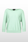 relaxed fit, bamboo long sleeve top, pistachio green