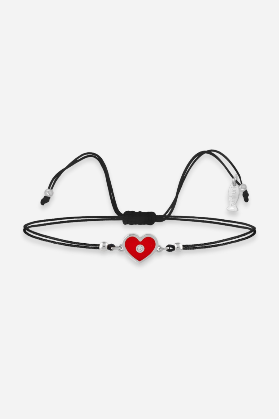 Drawstring Heart Bracelet