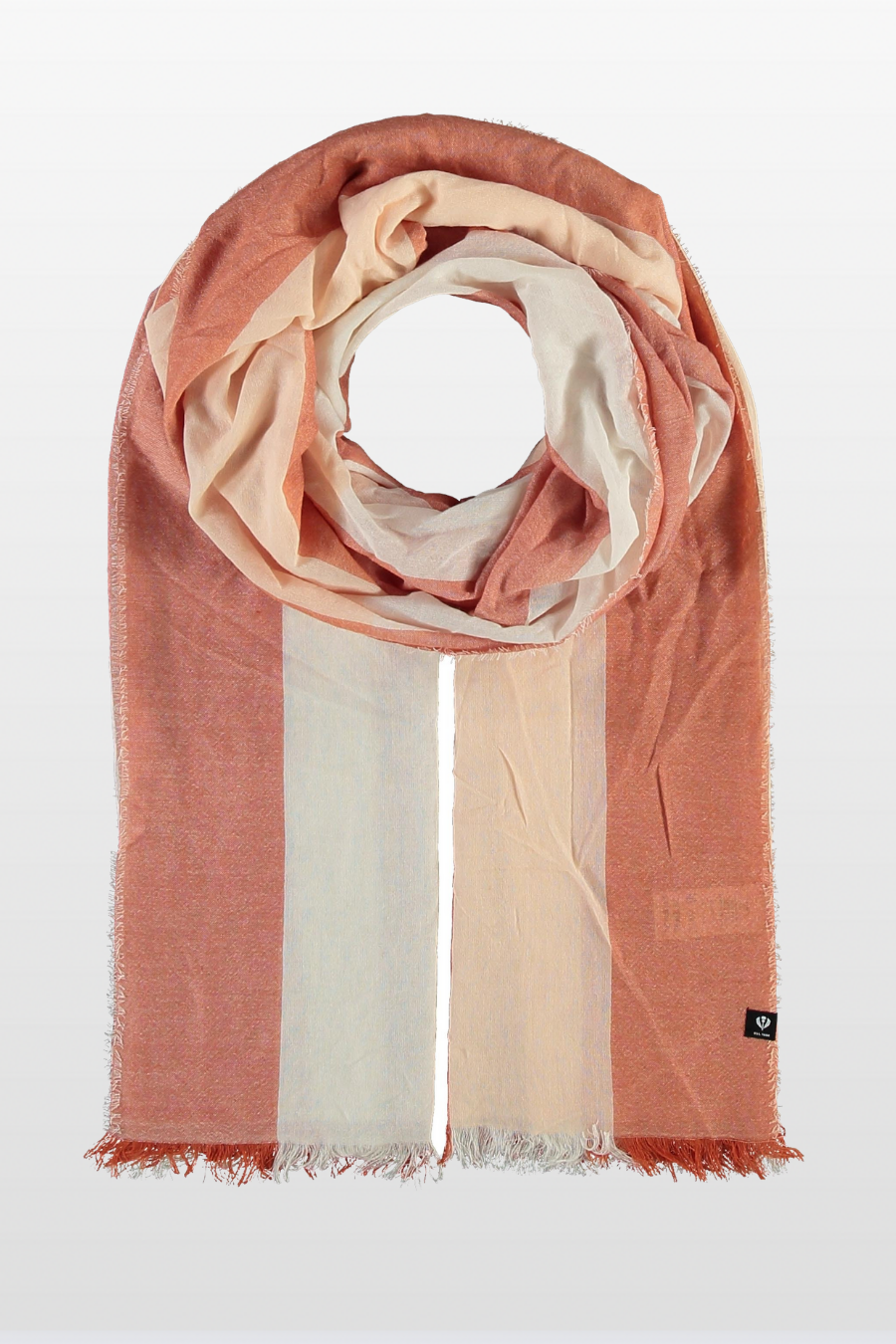 Sustainability Edition: Stola with XXL stripes