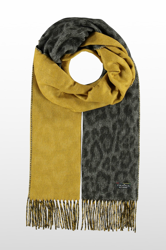 Two Tone Leo Woven Cashmink® Scarf