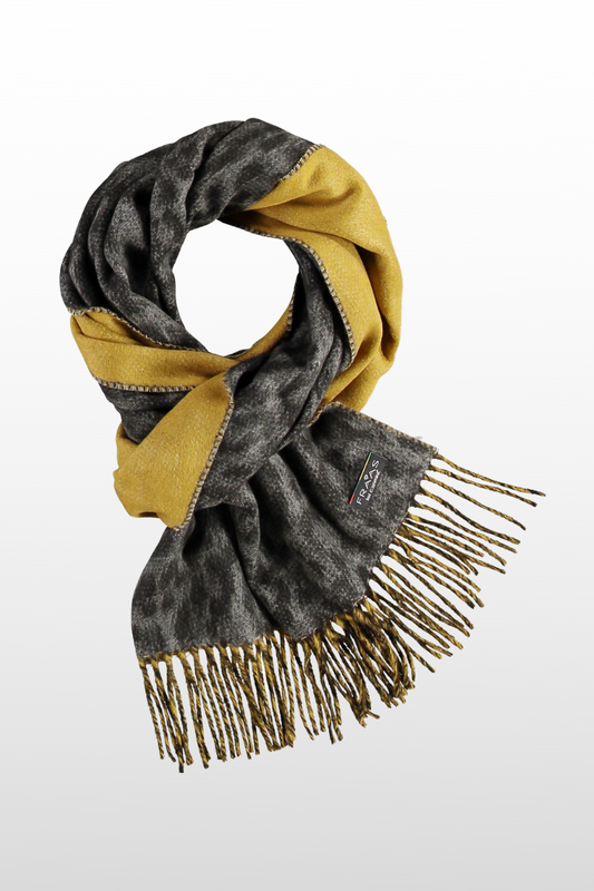 Two Tone Leo Woven Cashmink® Scarf