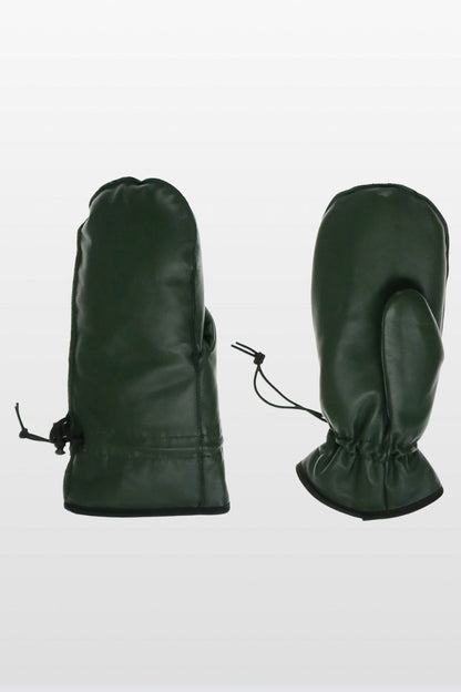 Leather Glitten with Toggle