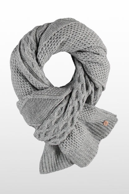 Cable Knit Cashmere Scarf