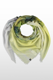 Sustainability Edition Succulent Floral Reclaimed Polyester Square