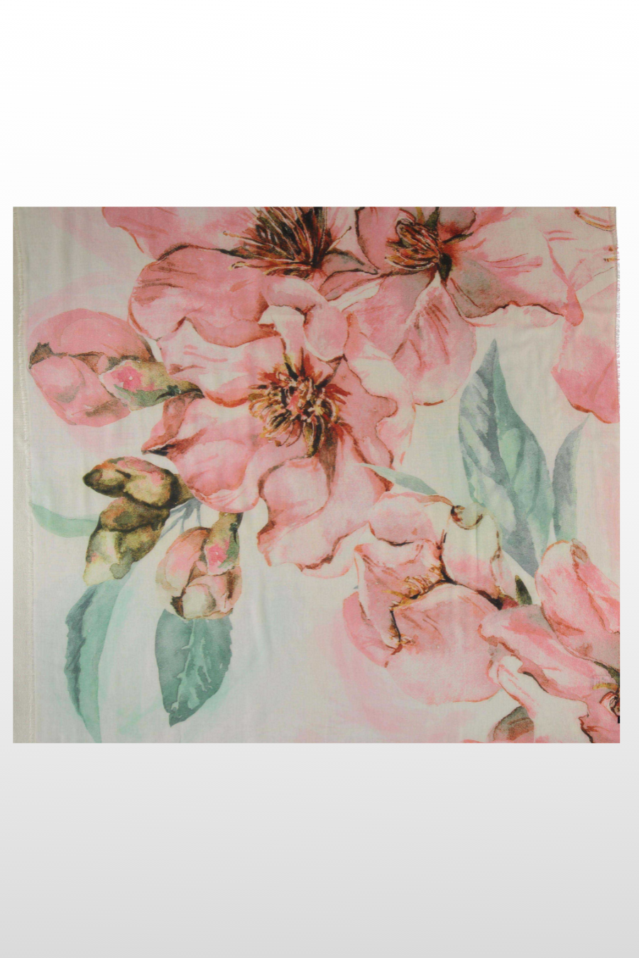 Peonies Reclaimed Polyester Square