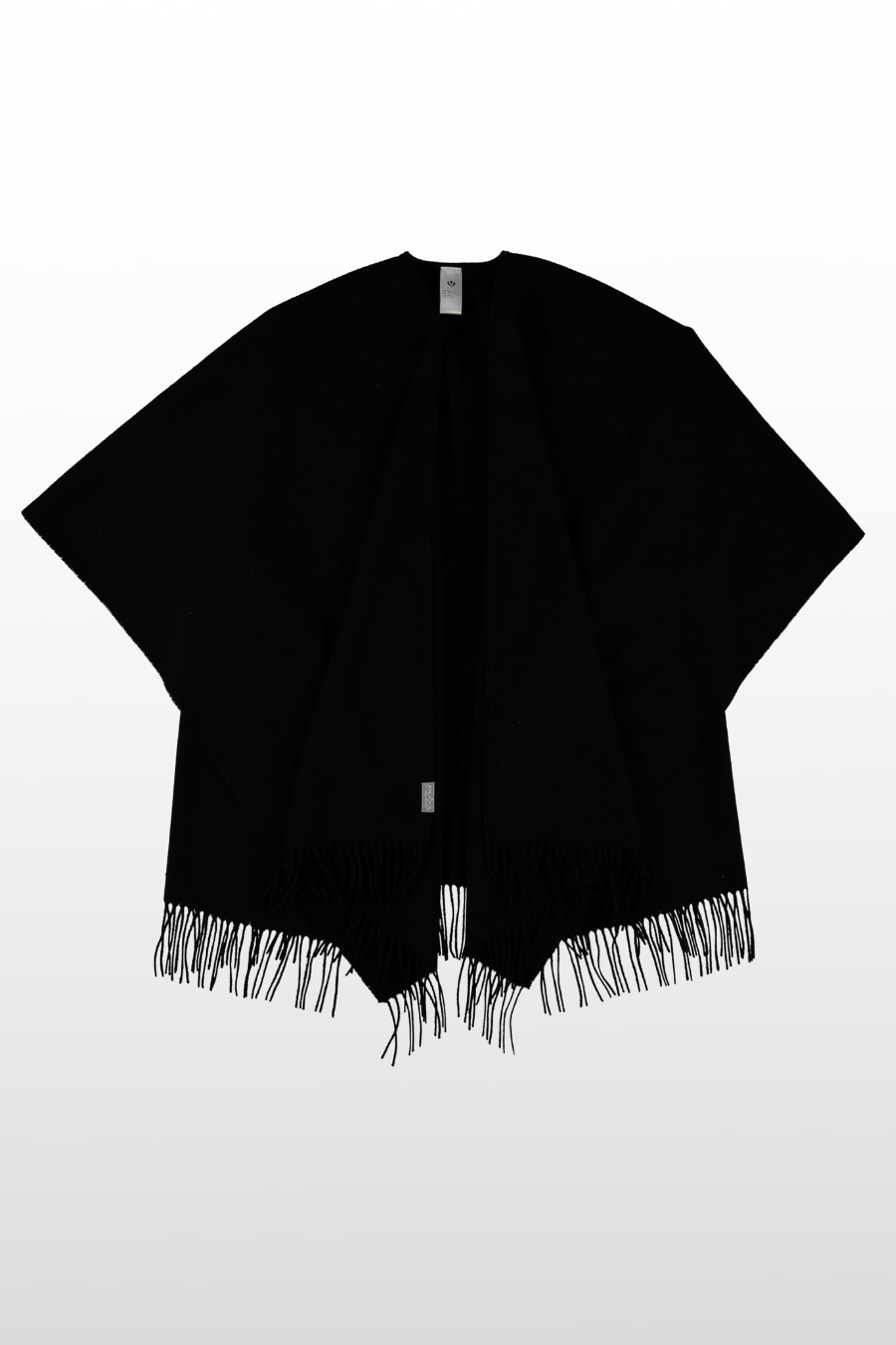 Solid Wool Ruana