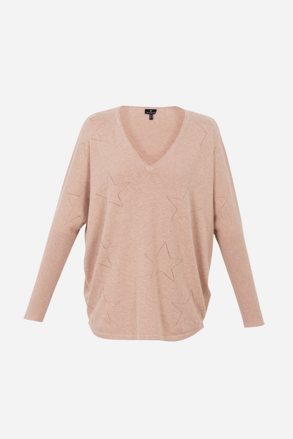Star Detail Sweater