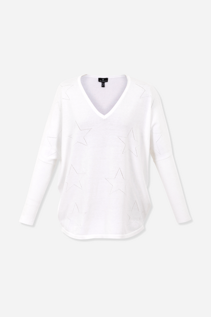 Star Detail Sweater