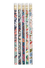 Liberty London Floral Pencil Set