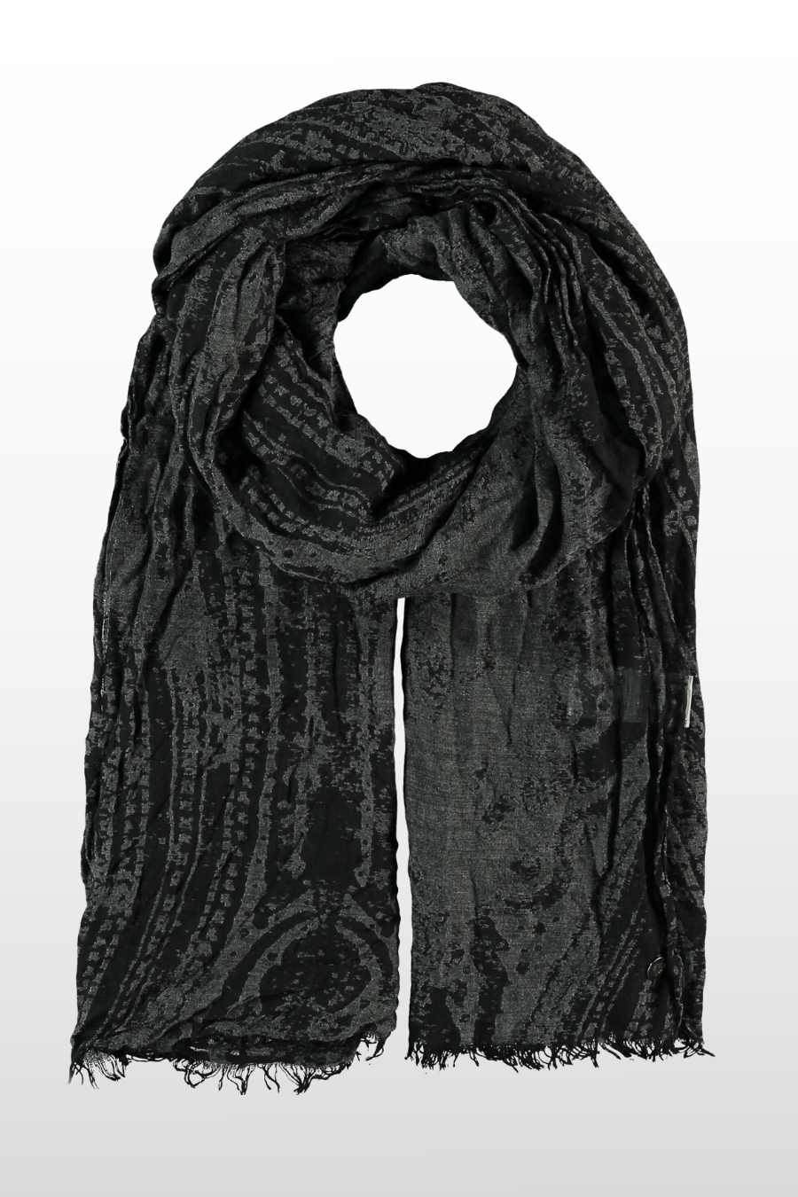 Paisley Burnout Cold Dye Wrap