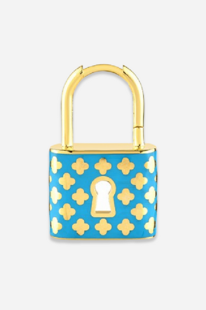 Clover Padlock Earring (Sold Individually)