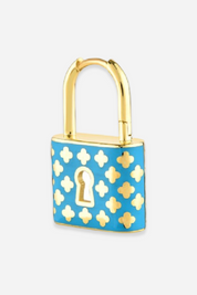 Clover Padlock Earring (Sold Individually)