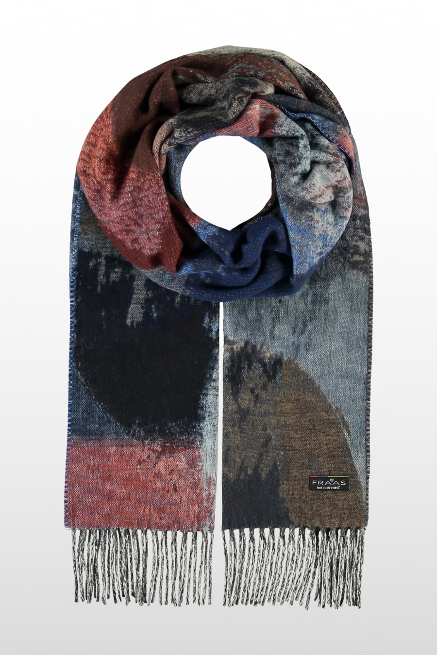 Sustainability Edition Painted Circles Recycled Scarf