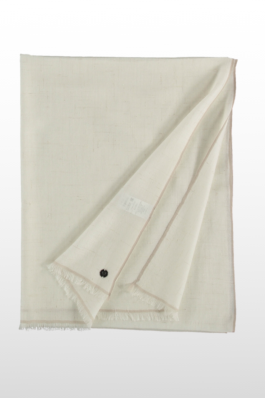 Flecked Metallic Evening Scarf