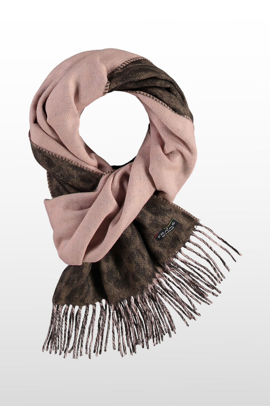 Two Tone Leo Woven Cashmink® Scarf
