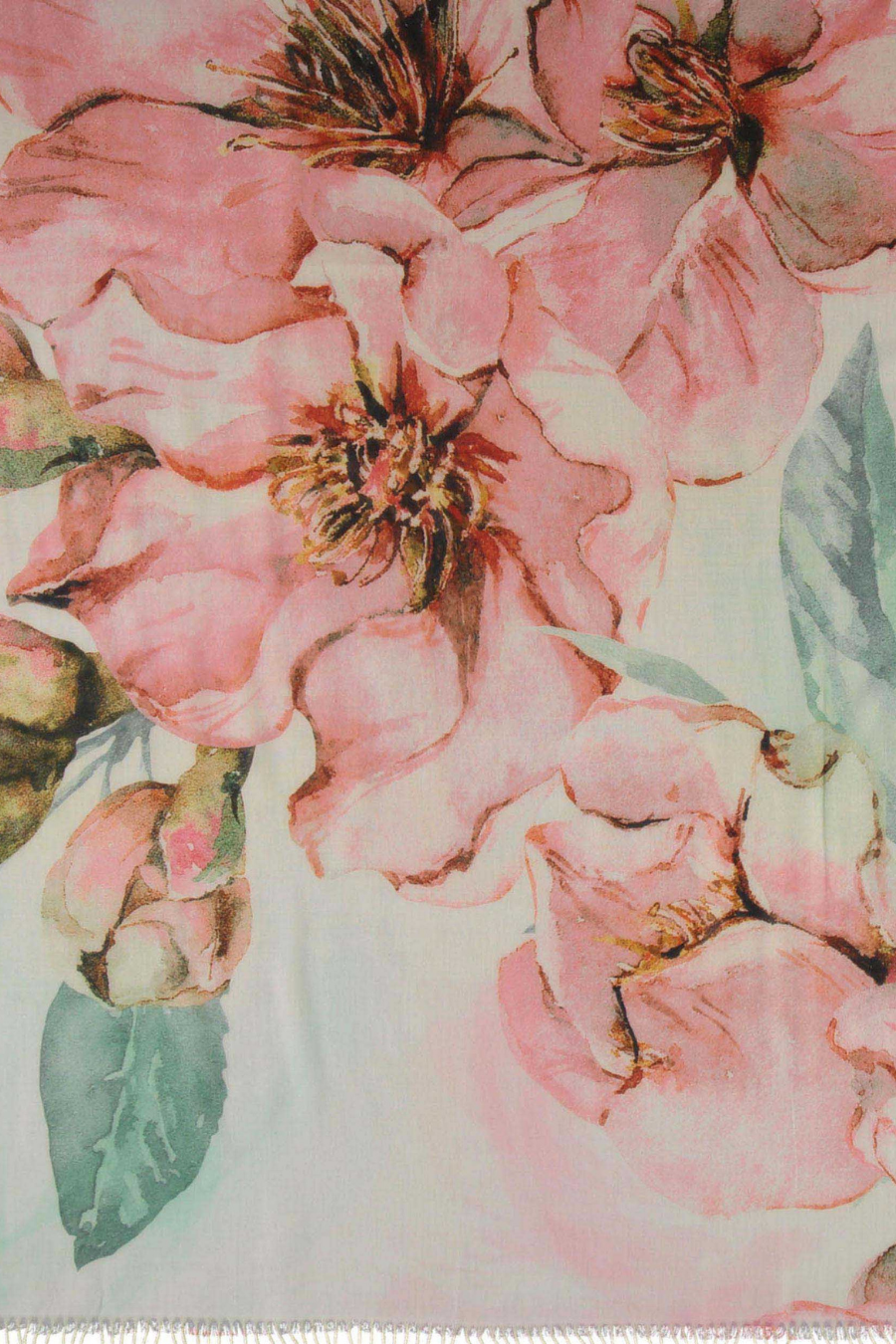 Peonies Reclaimed Polyester Square