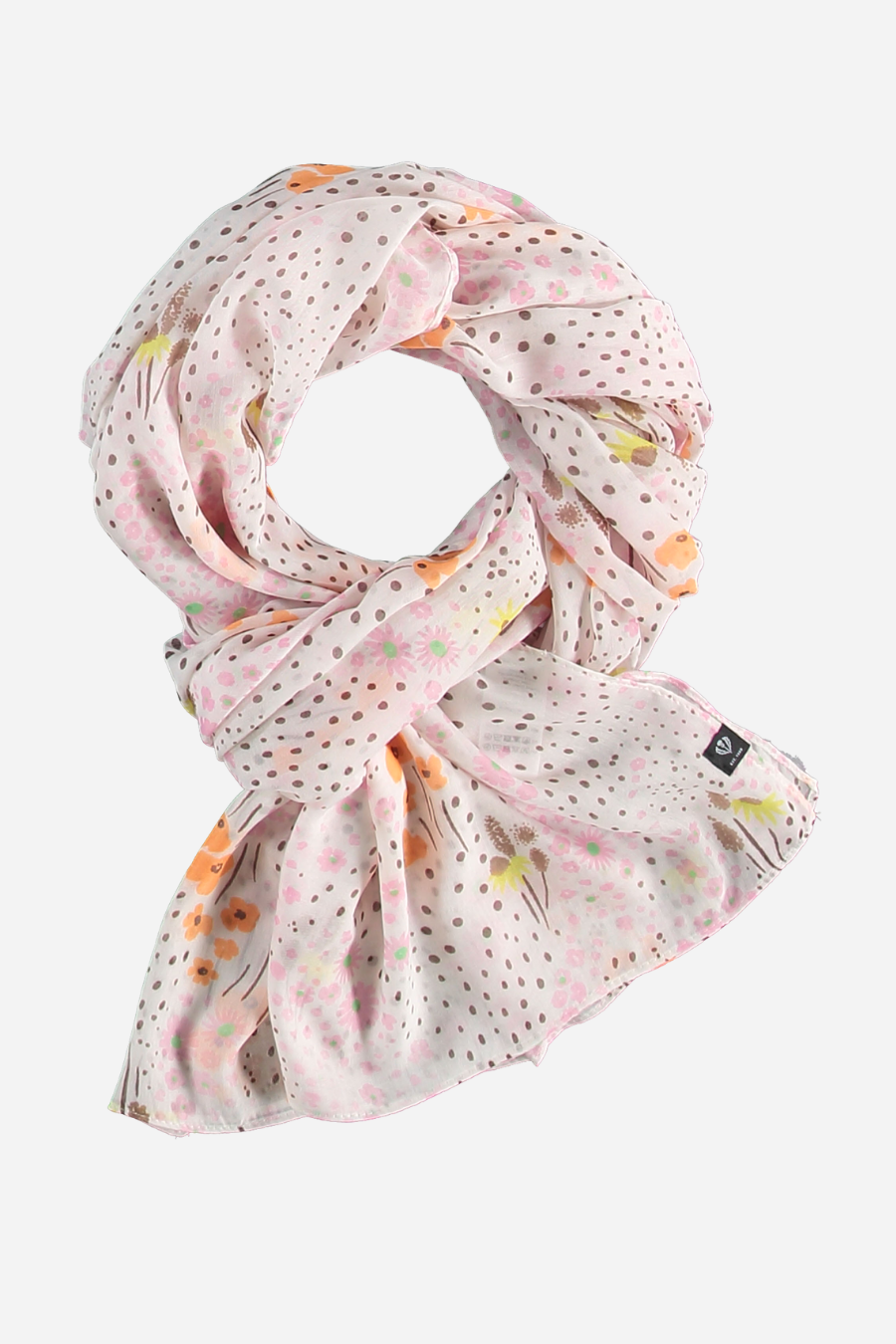 Ditsy Floral Polyester Print Wrap