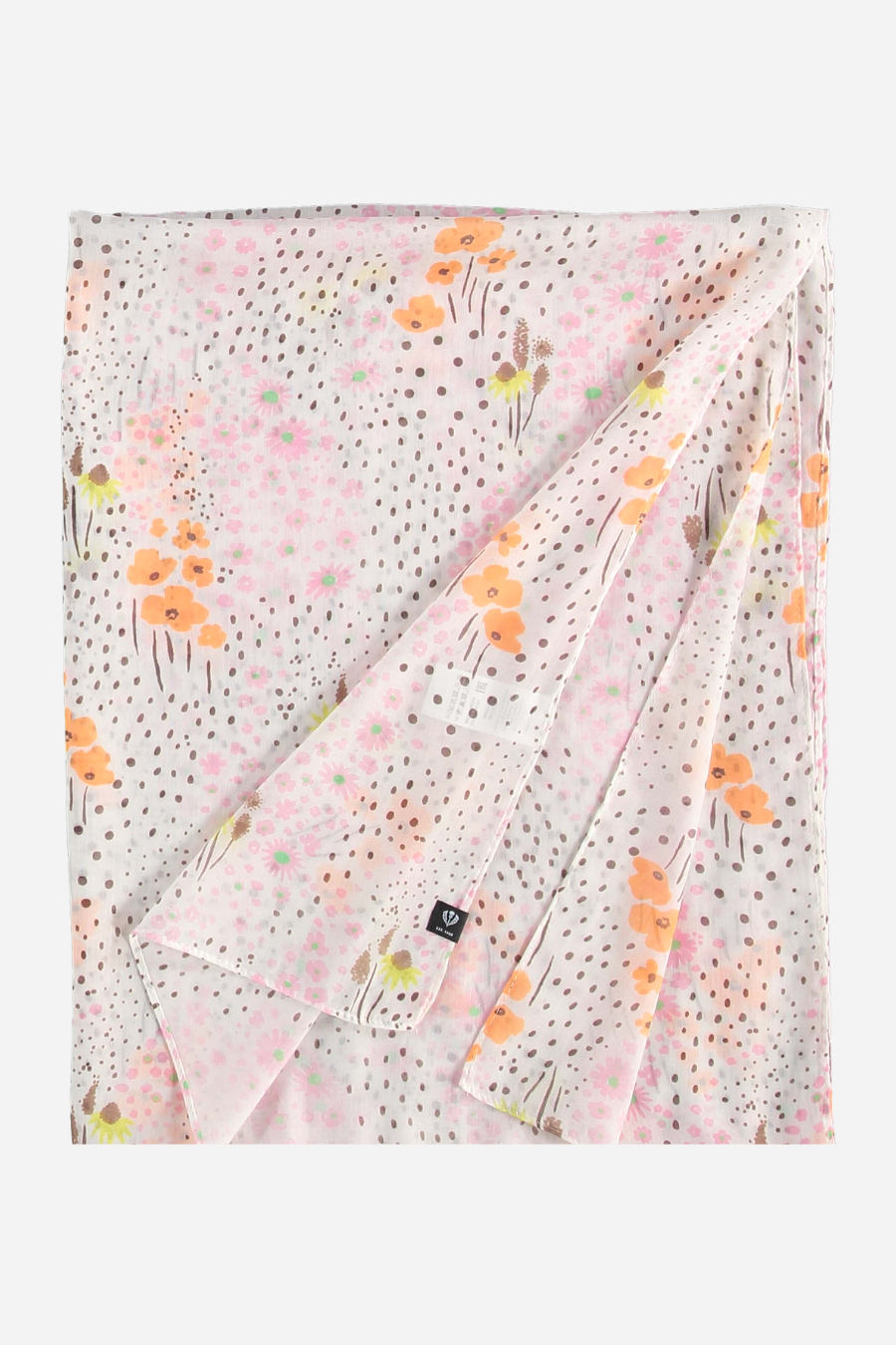 Ditsy Floral Polyester Print Wrap