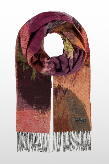 Sustainability Edition Painted Circles Recycled Scarf