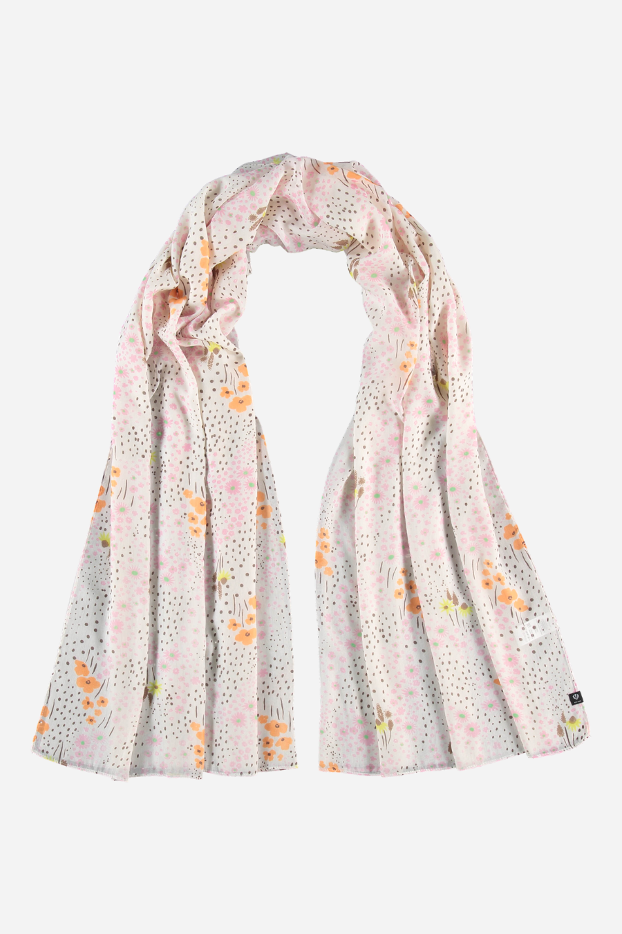 Ditsy Floral Polyester Print Wrap
