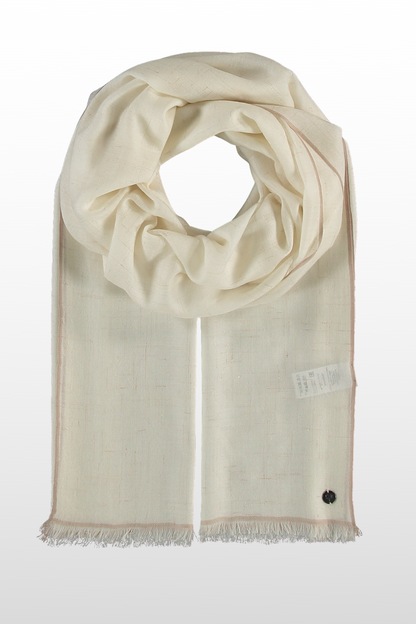 Flecked Metallic Evening Scarf