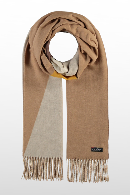 Diagonal Block Stripe Cashmink® Wrap Scarf