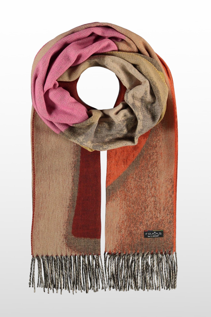 Brushstroke Hearts Oversized Cashmink® Scarf