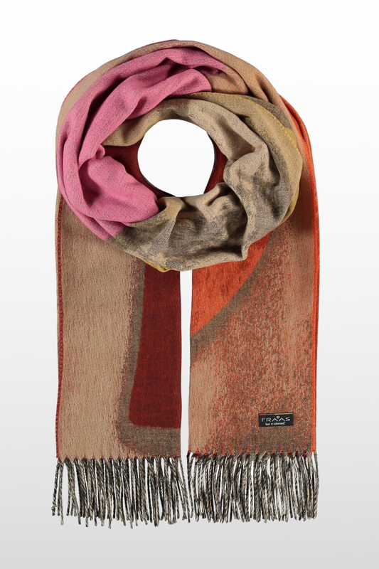 Brushstroke Hearts Oversized Cashmink® Scarf