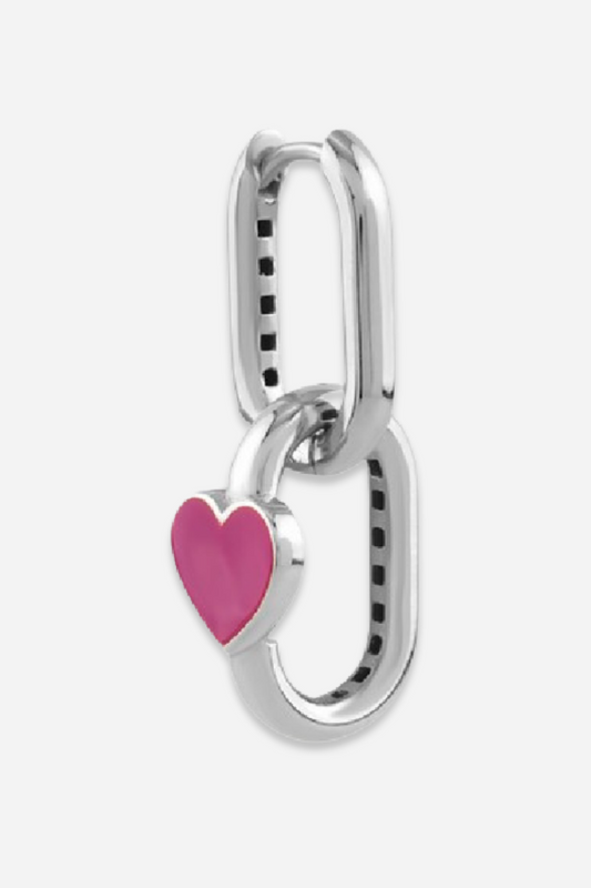 Jessica Heart Earring (Sold Individually)