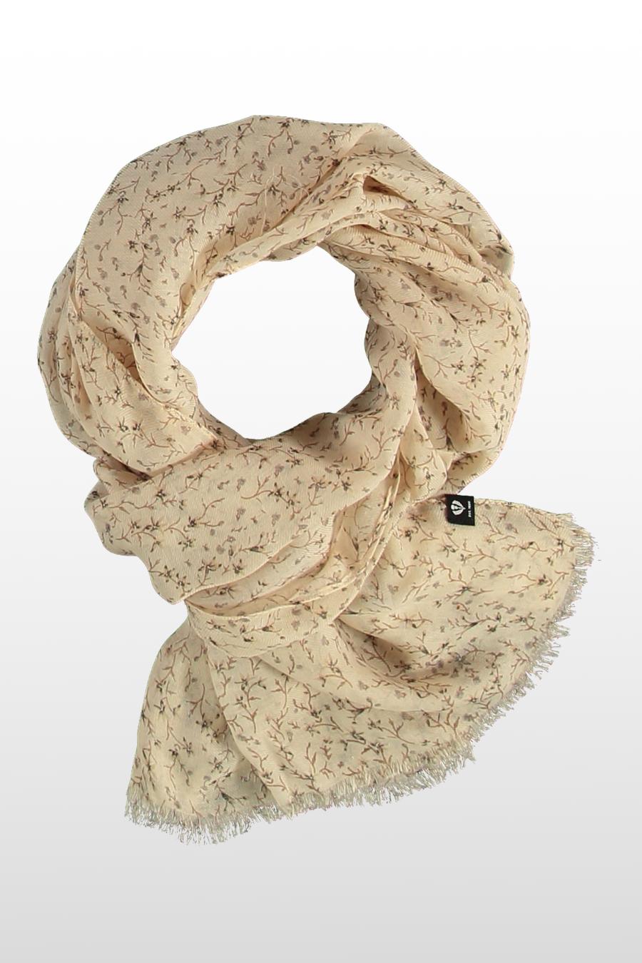 Mille Fleur Polyester Print Scarf