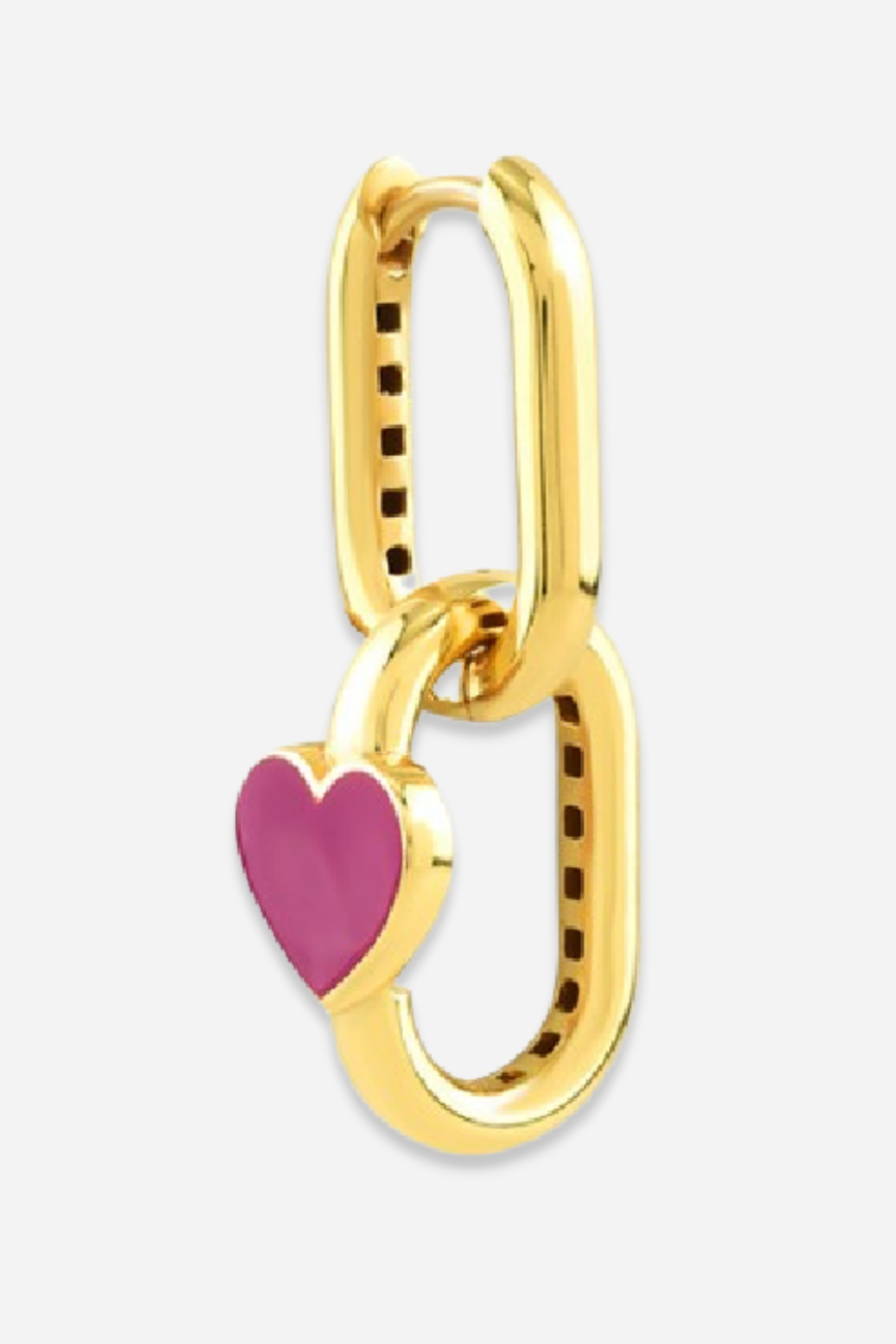 Jessica Heart Earring (Sold Individually)