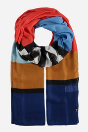 Beach Stripes Polyester Print Wrap