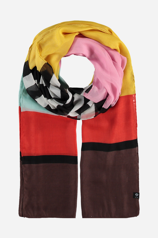 Beach Stripes Polyester Print Wrap