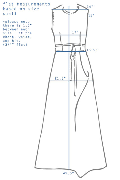 Washed Garden River Dress