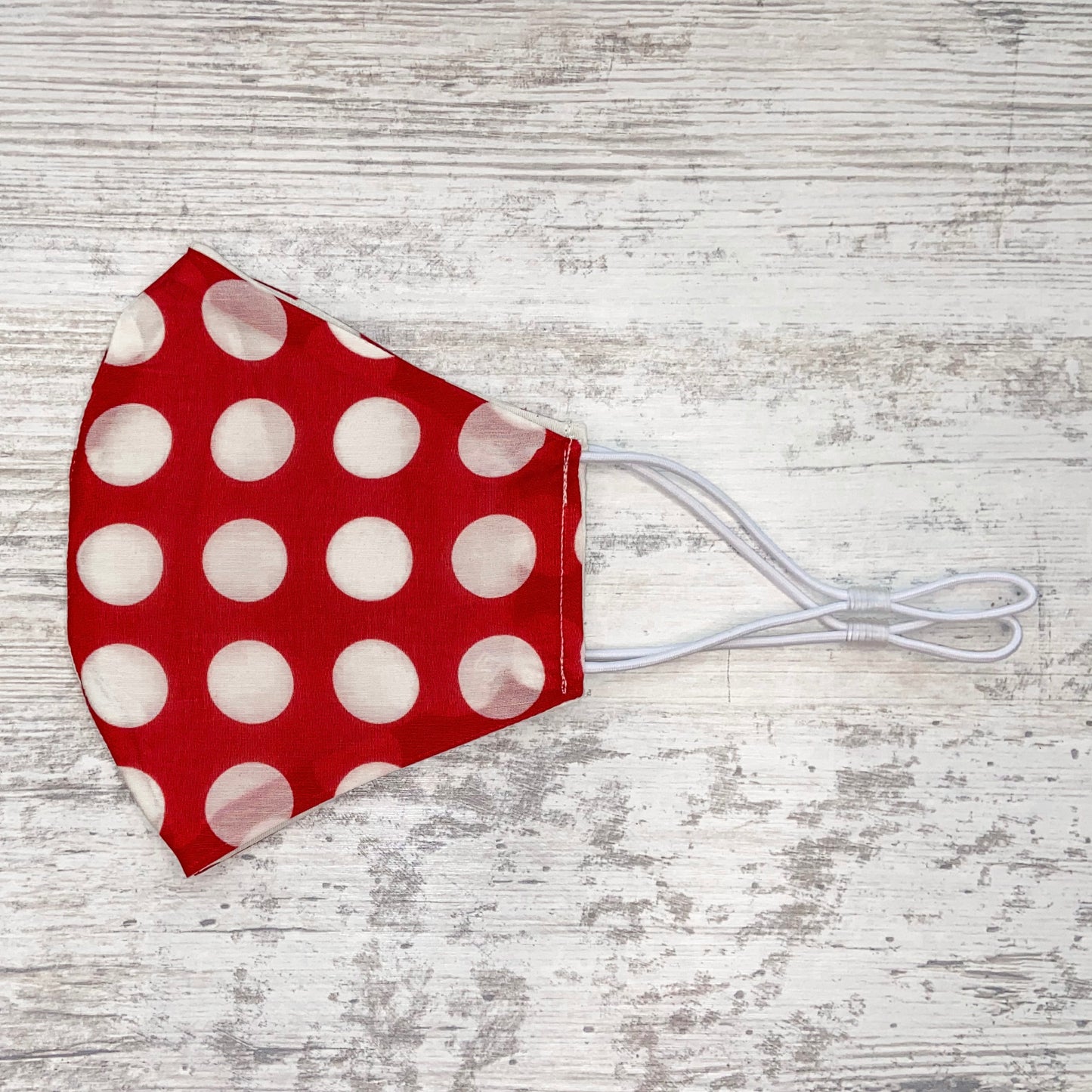 Polka Dot Silk Mask